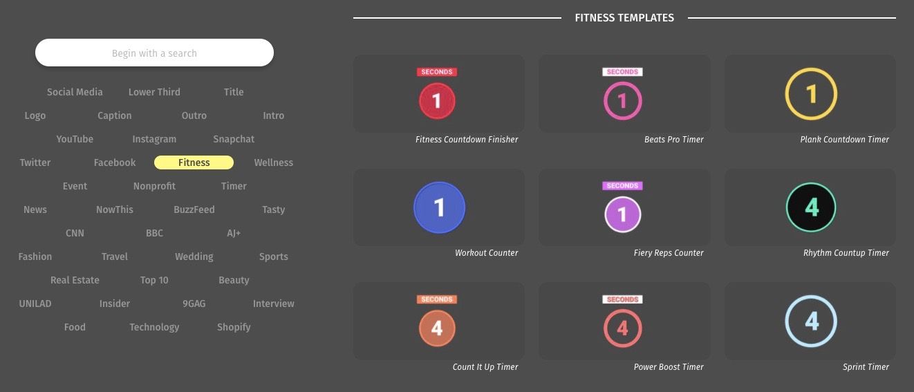 How to make cool video edits: Timer Templates